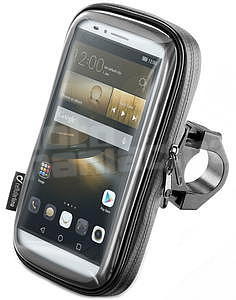CellularLine Interphone Smart 6.0", úchyt na řídítka, černé - 1