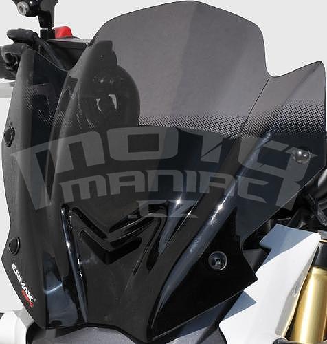 Ermax plexi větrný štítek 30cm - Honda MSX125 2016, černé kouřové