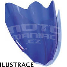 Ermax plexi větrný štítek 24cm - Suzuki Bandit 650/1250 2005-2009, modré