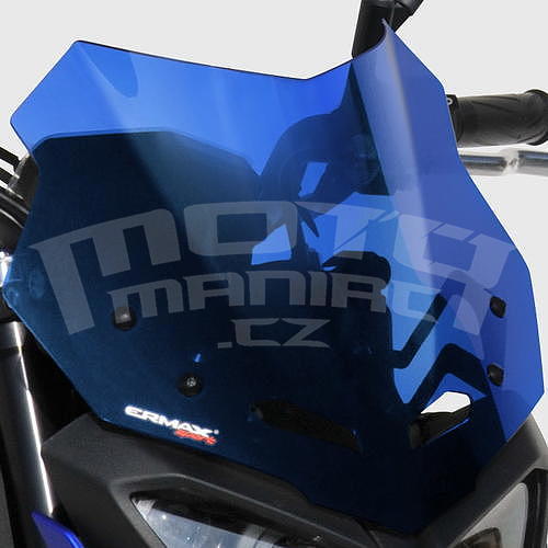 Ermax Sport plexi 29cm - Yamaha MT-09 2017, šedé satin