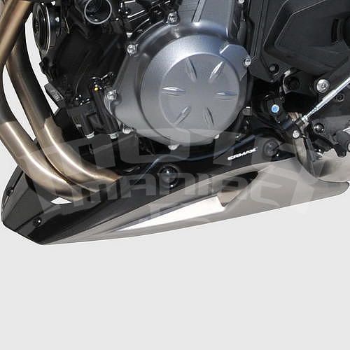 Ermax kryt motoru trojdílný - Kawasaki Z650 2017, černá metalíza (Metallic Spark Black 660/15Z) 2017-2018 - 1