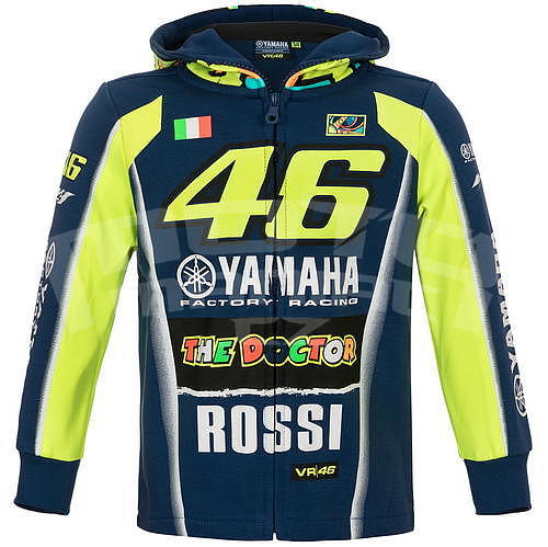 Valentino Rossi VR46 dětská mikina - edice Yamaha - 1