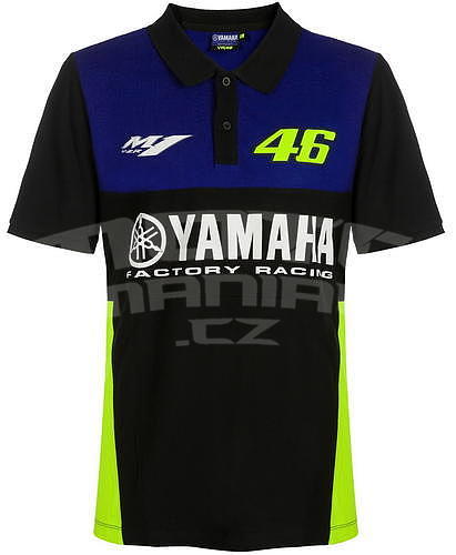 Valentino Rossi VR46 polokošile pánská - edice Yamaha - 1