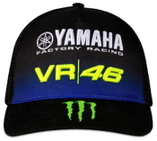 Valentino Rossi VR46 kšiltovka - edice Yamaha Black - 1/6