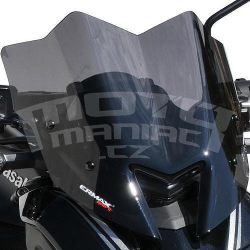 Ermax Sport plexi štítek 30cm - Kawasaki Z900 2017-2019, černé kouřové - 1