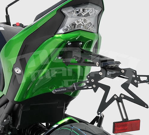 Ermax podsedlový plast s držákem SPZ - Kawasaki Z900 2017-2019 - 1