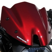 Ermax lakovaný větrný štítek 23cm - Honda CB650R Neo Sports Café 2019, červená metalíza (Candy Chromosphere Red R381) - 1/7