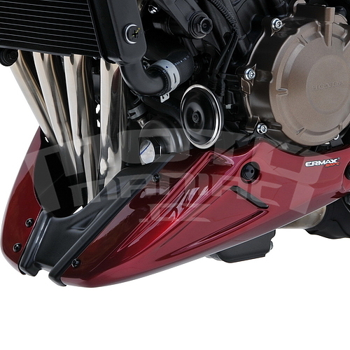 Ermax kryt motoru 3-dílný - Honda CB650R Neo Sports Café 2019, červená metalíza (Candy Chromosphere Red R381) - 1