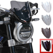 Ermax Hypersport plexi větrný štítek 20cm - Honda CB1000R Neo Sports Café 2018-2019, černé neprůhledné - 1/4