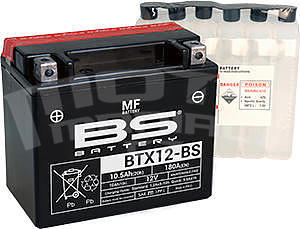 BS Battery BTX12-BS (YTX12-BS) - 1