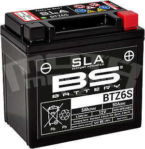 BS Battery BTZ6S (YTZ6S) - 1