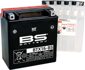 BS Battery BTX16-BS (YTX16-BS) - 1/2