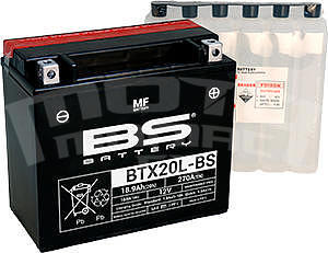 BS Battery BTX20L-BS (YTX20L-BS) - 1