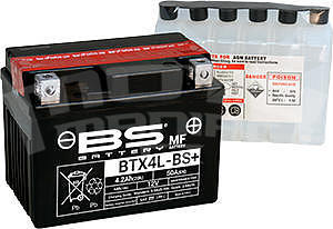 BS Battery BTX4L-BS (YTX4L-BS) - 1