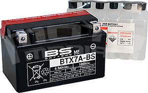 BS Battery BTX7A-BS (YTX7A-BS) - 1