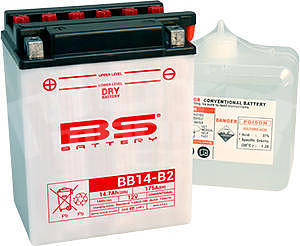 BS Battery BB14-B2 (YB14-B2) - 1