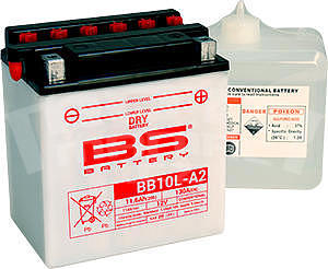 BS Battery BB10L-A2 (YB10L-A2) - 1