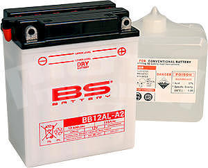 BS Battery BB12AL-A2 (YB12AL-A2) - 1