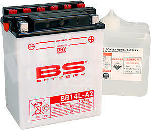 BS Battery BB14L-A2 (YB14L-A2) - 1