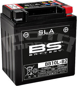 BS Battery BB10L-B2 (FA) (YB10L-B2 (FA)) - 1