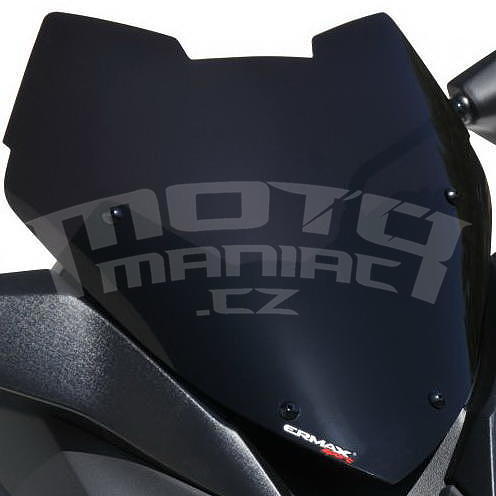 Ermax Sport plexi 41cm - Yamaha XMax 125/150 2018-2019, černé neprůhledné - 1