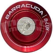 Barracuda krytky hlavic padacích protektorů, červené - 1