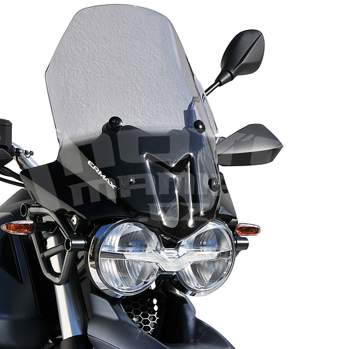 Ermax turistické plexi 48cm - Moto Guzzi V85 TT 2019-2020, lehce kouřové - 1
