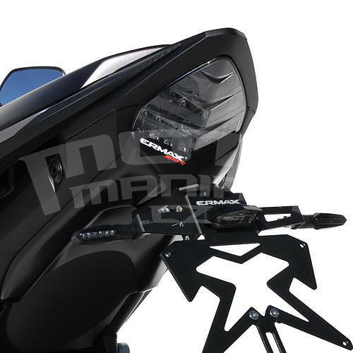Ermax Evo podsedlový plast s držákem SPZ - Honda CB500F 2019-2020, černá matná (Matt Gunpowder Black Metallic NH436M) - 1