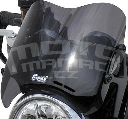 Ermax Sport plexi štítek 20cm - Kawasaki Z900RS 2018-2020, černé kouřové - 1