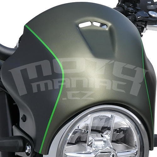 Ermax lakovaný štítek - Kawasaki Z900RS 2018-2020, zelená/černá/zelená fluo 2018-2019 (Green Metallic Mat Cover/Flat Ebony 45L/Lime Green 777) - 1