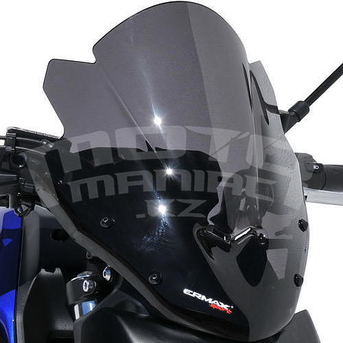 Ermax plexi štítek 39cm - Yamaha MT-07 2018-2020, černé kouřové - 1