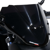 Ermax Sport plexi štítek 26cm - Yamaha MT-07 2018-2020, černé neprůhledné - 1/7