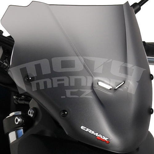 Ermax Sport plexi štítek 26cm - Yamaha MT-07 2018-2020, šedé satin - 1