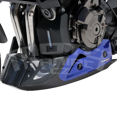 Ermax kryt motoru 3-dílný - Yamaha MT-07 2018-2020, modrá metalíza/černá matná 2018/2019(Deep Purplish Blue Metallic, Yamaha Blue DPBMC, Black Max) - 1