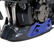 Ermax kryt motoru 3-dílný - Yamaha MT-07 2018-2020, modrá metalíza/černá matná 2018/2019(Deep Purplish Blue Metallic, Yamaha Blue DPBMC, Black Max) - 1/7