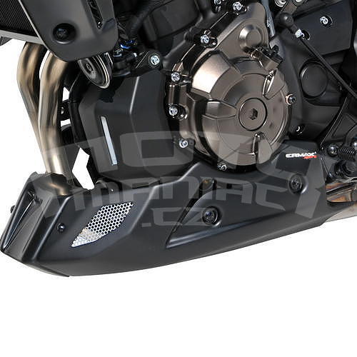 Ermax kryt motoru 3-dílný - Yamaha MT-07 2018-2020, černá matná 2018-2020 (Tech Black MDNM6) - 1