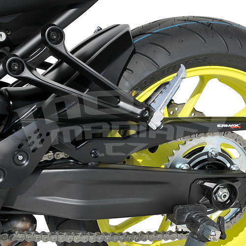 Ermax zadní blatník s krytem řetězu - Yamaha MT-07 2018-2020, černá matná 2018-2020 (Tech Black MDNM6) - 1