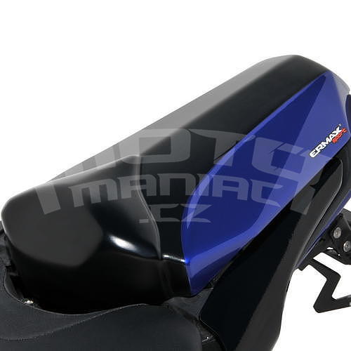 Ermax kryt sedla spolujezdce - Yamaha MT-07 2018-2020, modrá metalíza/černá matná 2018/2019(Deep Purplish Blue Metallic, Yamaha Blue DPBMC, Black Max) - 1