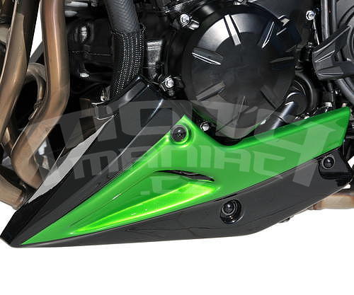 Ermax kryt motoru 2-dílný - Kawasaki Z900 2020, zelená/černá 2020 (Candy Lime Green 3 51P, Metallic Spark Black 660/15Z) - 1