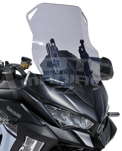 Ermax turistické plexi 45cm (výškově nastavitelné) - Kawasaki Versys 1000 SE 2019-2020 - 1