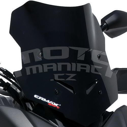 Ermax Sport plexi 36cm - Yamaha Tracer 900 2018-2020, černé neprůhledné - 1