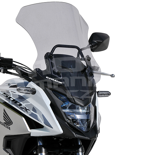 Ermax turistické plexi 47cm, montážní sada - Honda CB500X 2019-2020, lehce kouřové - 1