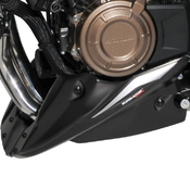 Ermax kryt motoru - Honda CB500X 2019-2020, černá matná (Mat Gunpowder Black Metallic NH436) - 1/2