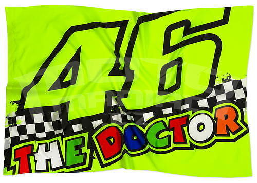 Valentino Rossi VR46 vlajka - Race