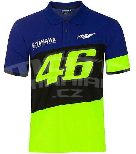 Valentino Rossi VR46 polokošile pánská - edice Yamaha - 1