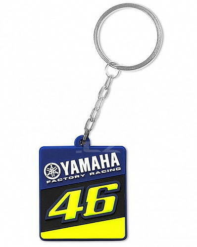 Valentino Rossi VR46 přívěsek na klíče - edice Yamaha