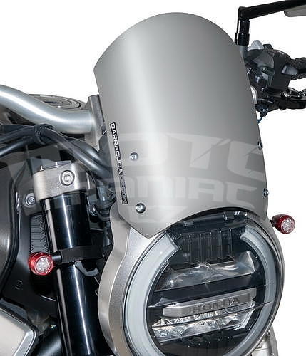 Barracuda Classic hliníkový štítek 18x23cm stříbrný - Honda CB1000R 2018-2020 - 1