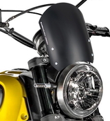 Barracuda Classic hliníkový štítek 18x23cm černý - Ducati Scrambler 2015-2020 - 1/5