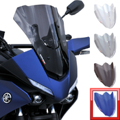Ermax sport plexi 36cm - Yamaha Tracer 700 2020, modré - 1/6