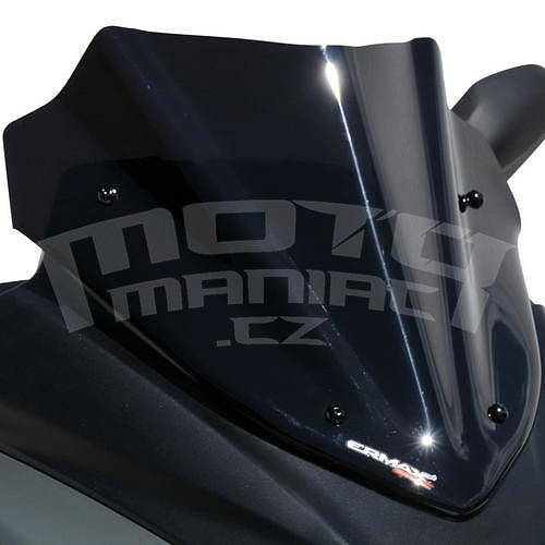 Ermax Supersport plexi 30cm - Yamaha Tricity 300 2020-2021, černé neprůhledné - 1